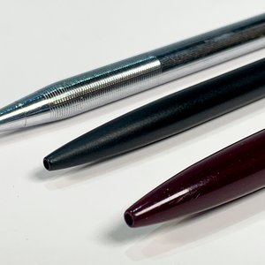 Tres Bolígrafos: Lebaron Negro, Cross Plateado y Marrón Dorado - imagen 3
