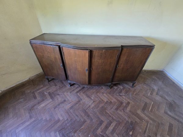 Bargueño Antiguo de Madera con Estilo Clásico - imagen 1