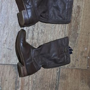 Botas de cuero EFEKA para niño, talle 27 aprox. - imagen 2