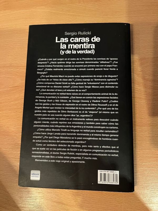 Libro Las caras de la mentira y la verdad - imagen 2
