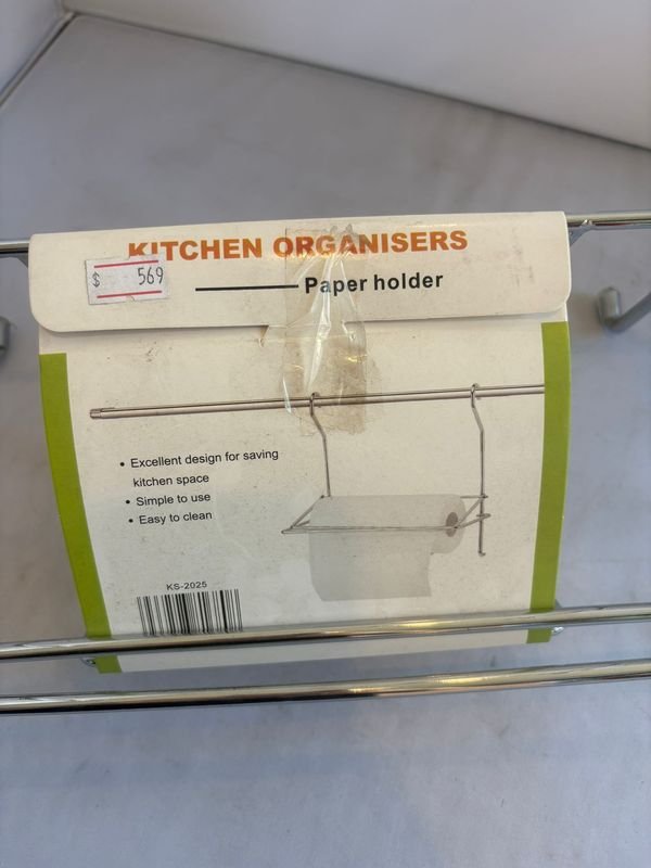 Portapapel de Cocina - Aparato para sostener papel en la cocina - imagen 2