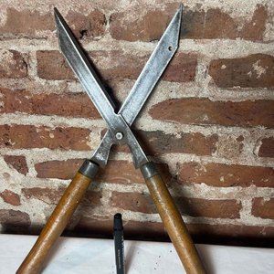 Tijera de Podar Profesional de Acero con Mangos de Madera - imagen 5