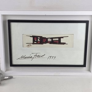 Obra de Arte Original de María Freire Firmada y Fechada 1999 - imagen 2