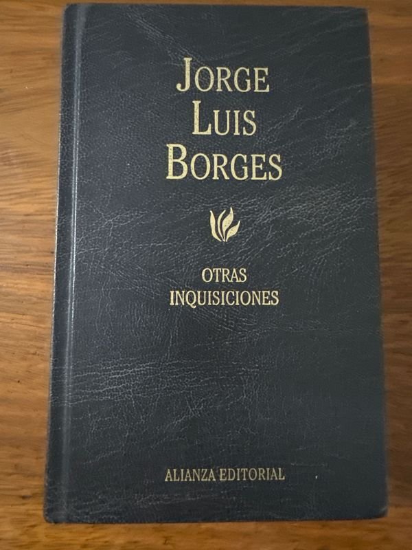 Lote anterior: Libro de Jorge Luis Borges: Otras Inquisiciones