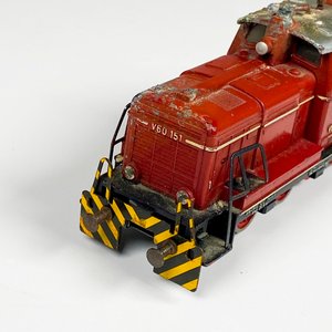 Locomotora a Escala Fleischmann V60 151 Made in Western Germany - imagen 3