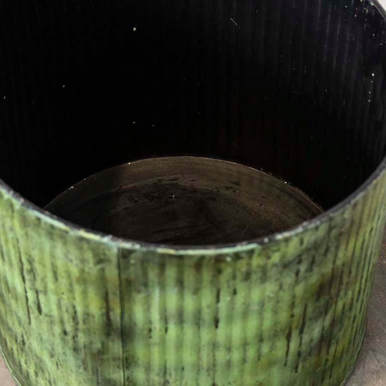 Macetero cilíndrico de chapa de alta calidad - imagen 3