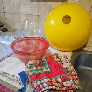 Lote Variado de Cocina: Bowls de Vidrio, Panera, Frutera y Más - imagen 6