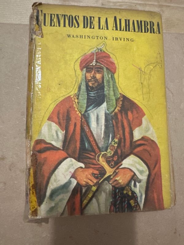 Libro Cuentos de la Alhambra de Washington Irving