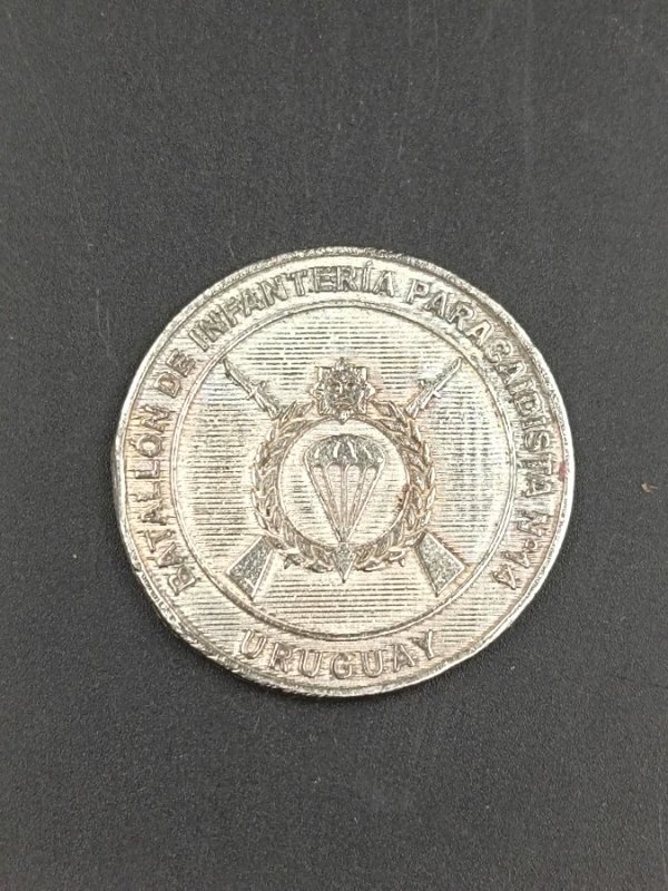 Medalla 50 Años Batallón Paracaidistas Uruguay Infantería - imagen 1