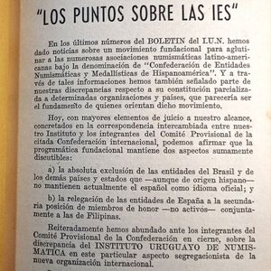 Boletines del Instituto Uruguayo de Numismática: Volúmenes I y II (1958-1973) - imagen 9