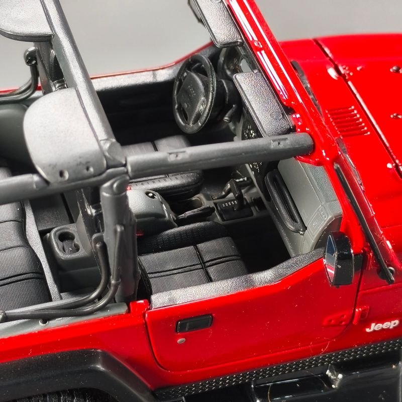 Maisto Jeep Wrangler Rubicon 1/18 Escala Colección - imagen 11