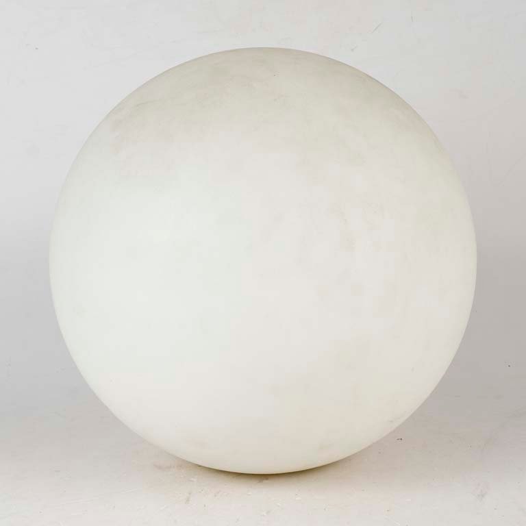 Lámpara Exterior Globo Blanca Diámetro 51 cm