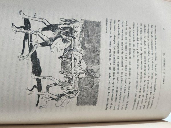Enciclopedia El Hombre Y La Tierra, Tomo V, Edición de 1908 - imagen 1