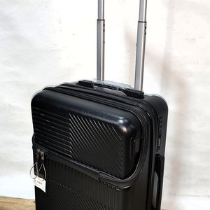 Valija de Viaje Rígida Tipo Carro de Mano con Combinación y Bolsillo - imagen 1