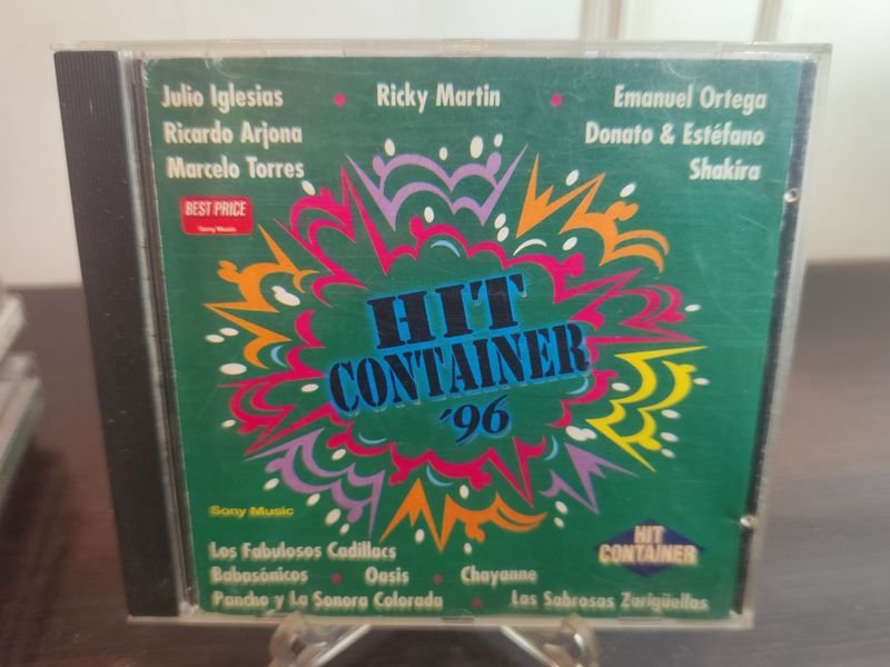 CD Hit Container '96 Compilado Varios Artistas Sony Music