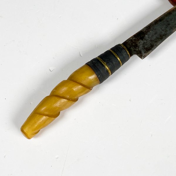 Cuchillo con vaina toledo y guampa - imagen 2