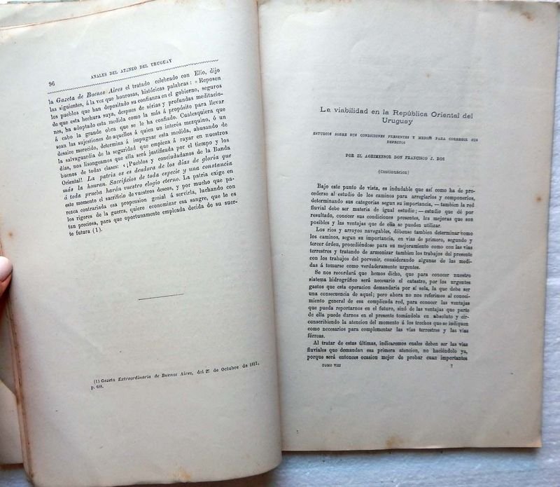 Revista Anales Del Ateneo Del Uruguay, publicación mensual de 1885 - imagen 5