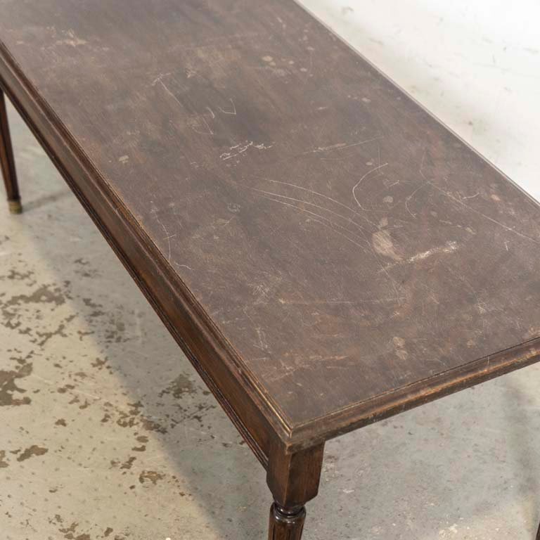 Mesita de living inglesa con detalles en el lustre - imagen 3