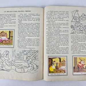 2 Álbumes Antiguos de Figuritas Completos: "Blancanieves y los Siete Enanitos" y "Prehistóricos y Vertebrados" - imagen 7
