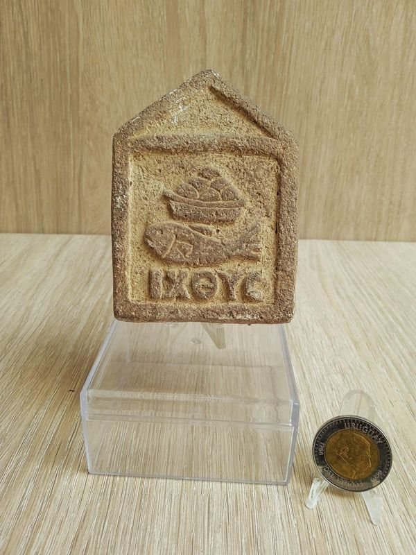Lote anterior: Representación de lápida Cristiana de las Catacumbas de St. Callixtus