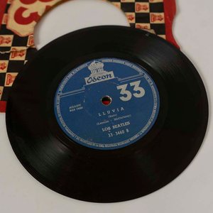 Disco de Vinilo Single "Escritor de Libros Baratos" - Primera Edición Uruguay - imagen 2