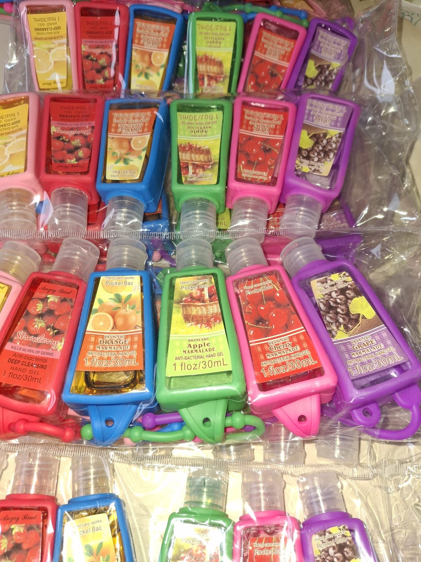 Pack de 20 Alcohol en Gel para Cartera y Mochila