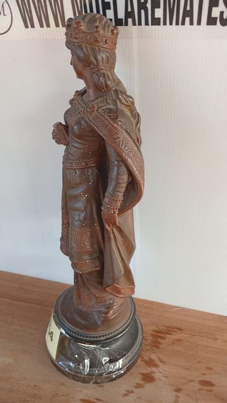 Lote siguiente: Escultura antigua de bronce