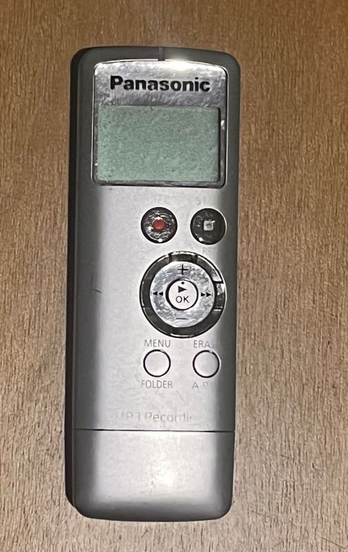 Grabador de Voz Panasonic Digital MP3