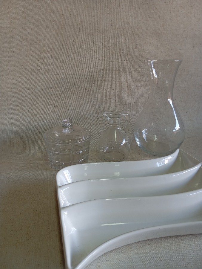 Set de cuatro artículos de vidrio para la mesa - imagen 5