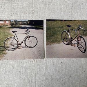 Cantimplora de Aluminio "Tourn" y Fotos de Ciclismo Antiguo - imagen 7
