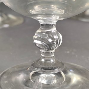Seis Copas de Cristal para Cognac con Borde Dorado - imagen 5