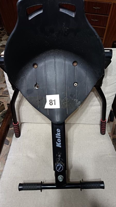 Equipo de Ejercicio Kolke Negro con Asiento y Manillar