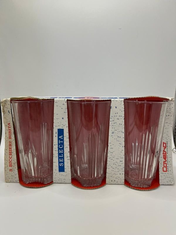 Juegos de vasos de cristal texturizado - imagen 1