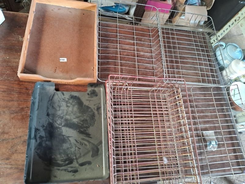 Organizadores de hojas en metal y madera - imagen 3