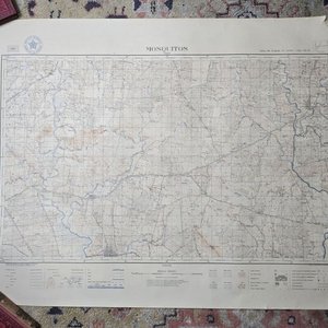 Mapa Geográfico "Mosquitos" de Migues, Uruguay - imagen 1