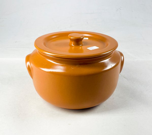 Olla cerámica marrón en venta