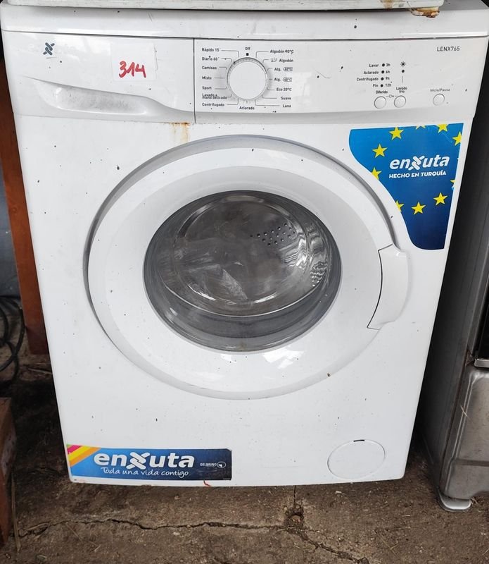 Lavarropas Enxuta LENX 765 Blanco