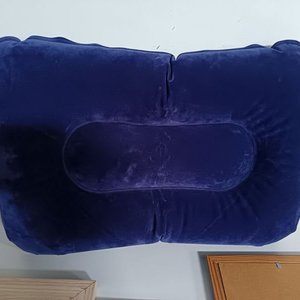Tres Portaretratos y Almohada Inflable Azul - imagen 5