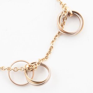 Pulsera Cartier Baby Trinity Oro 18k 3 Aros 17cm Documentación - imagen 2