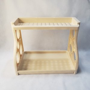 Organizador de Mesada o Cocina de Plástico Beige - imagen 2