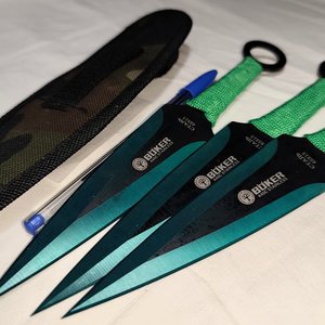 Set de 3 Dagas de Lanzamiento Boker con Funda - imagen 2