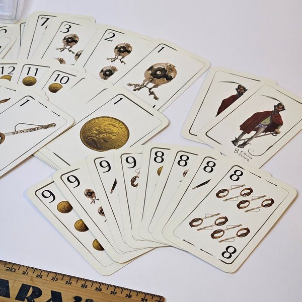 Juego de cartas con ilustraciones de Molina Campos - imagen 2