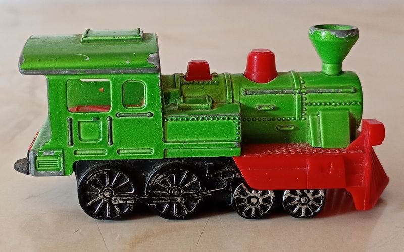 Locomotora MAJORETTE en metal (fabricación francesa) - Juguetes - imagen 2