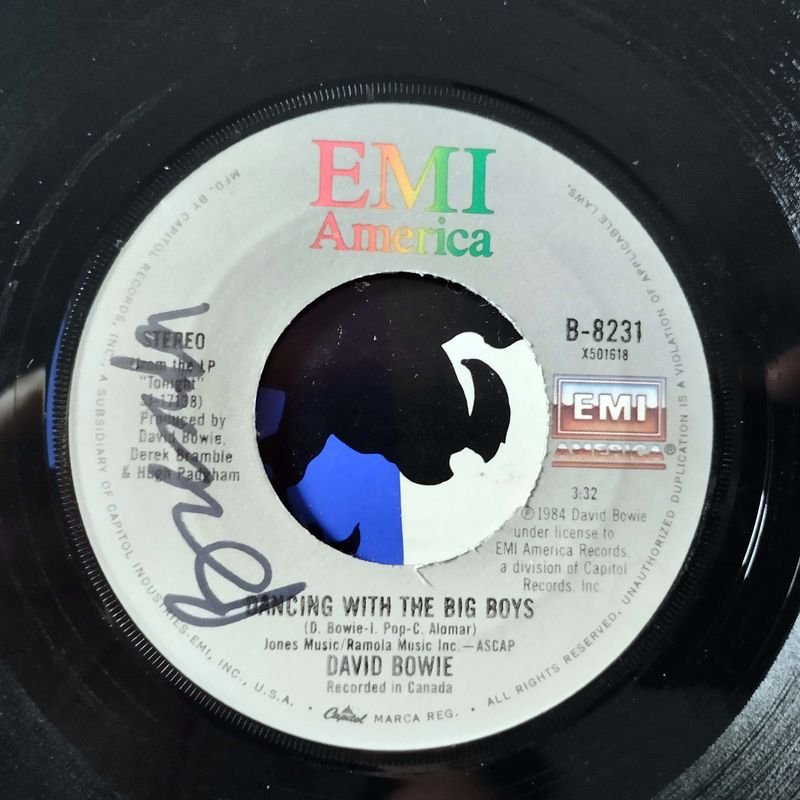 David Bowie: Disco 'Dancing With The Big Boys' de 1984 - imagen 4