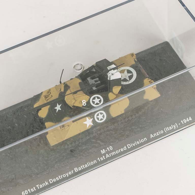 Modelo a escala 1/72 tanque M-10 del 601° Batallón de Cazacarros - imagen 2