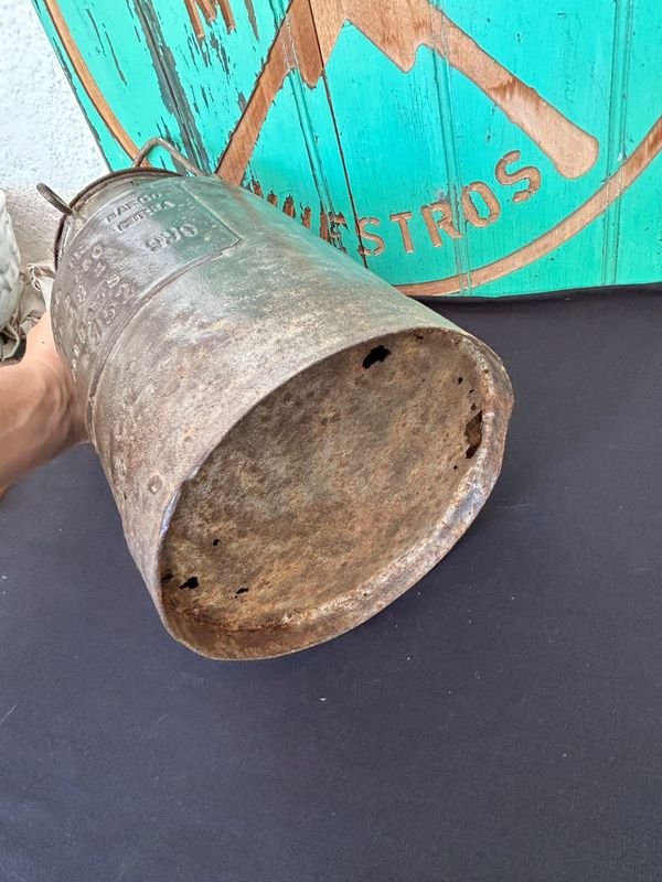 Antiguo tarro lechero de canelones muy decorativo - imagen 6