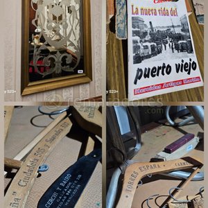 Lote anterior: Espejo Antiguo con Marco Dorado y Diseño Grabado