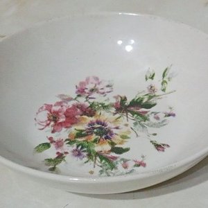 Ensaladera Zara Home de Loza Estilo Romántico Floral - Hecho en Portugal - imagen 2