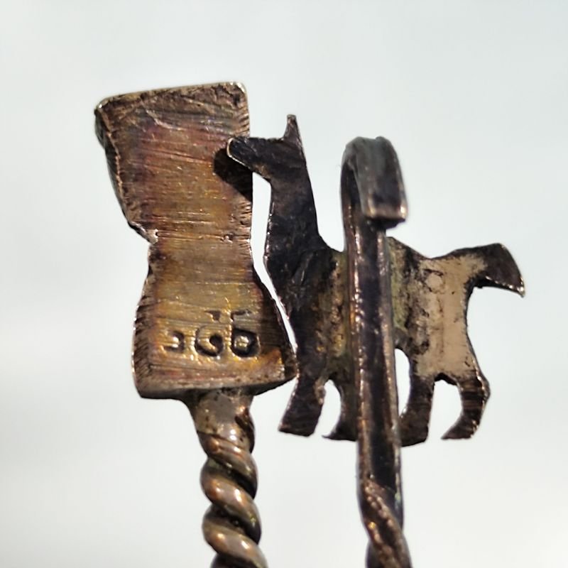 Lotes de pinchos de copetín en plata peruana 925 - imagen 5