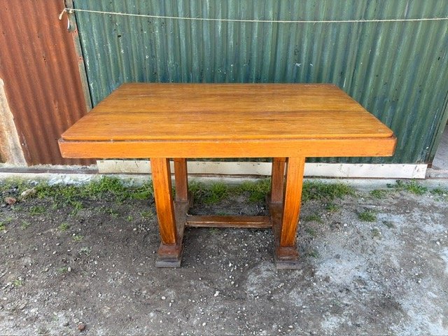 Mesa de Madera Rectangular Estilo Clásico